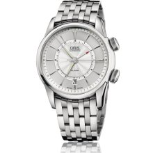 Oris Men's Artelier Silver Dial Watch 908-7607-4091-Set-MB