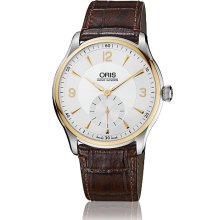 Oris Men's Artelier Silver Dial Watch 396-7580-4351-07-5-21-05