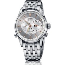 Oris Men's Artelier Silver Dial Watch 690-7581-4051-07-8-22-73