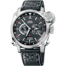 Oris Men's Aviation BC4 Black Dial Watch 690-7615-4154-LS