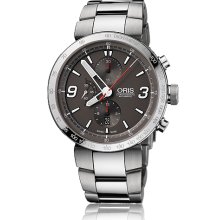 Oris Men's Gray Dial Watch 674-7659-4163-07-8-25-10