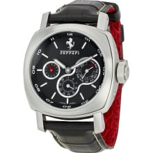 Panerai Ferrari Perpetual Mens Watch Black Stick Dial FER00015