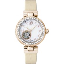 PDS004-A-18 Project D Ladies Automatic Porcelain White Watch