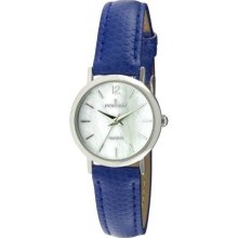 Peugeot 3030Bl Women'S 3030Bl Classic Blue Leather Watch