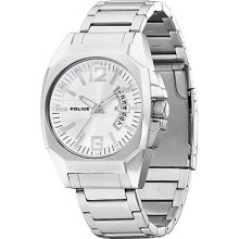 Police Men's Interstate Watch 12897Js/04M With Silver Dial