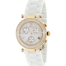 Precimax Women's White Ceramic 'Lily Elite' Watch (PX13191)