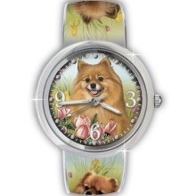 Precious Portraits Pomeranian Watch