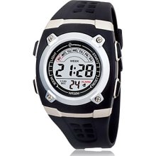 PU Women's Multi-Functional Digital Automatic Sport Watch