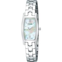 Pulsar Dress Bracelet Mother-of-pearl Dial Women's watch #PEGF23