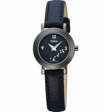 Pulsar Ladies Analog Watch W/ Genuine Leather Strap