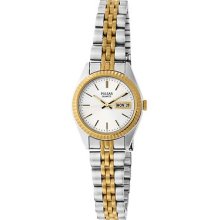 Pulsar Women's Pxx006 Sport Two Tone S/s Watch Made By Seiko