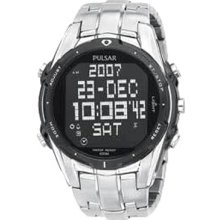 Pulsar World Time Alarm Chronograph