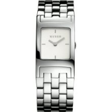 QM211.72.01 Mango Ladies Polished Steel Watch