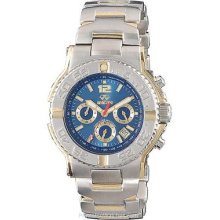 Reactor Critical Mass Men's Chronograph Blue Stainless & 75103