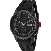 Red Line Men's Boost Alarm Silicone Round Watch