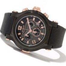 Renato Men's T-Rex Limited Edition Quartz Chronograph Canvas Topped Strap Watch