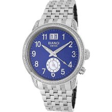 Roberto Bianci Men's Diamond Two-time Zone Watch