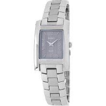 Roberto Bianci Women's Stainless Steel Rectangular Watch