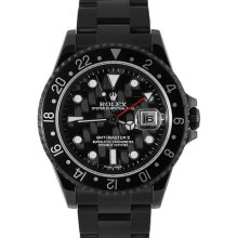 Rolex Black GMT-Master II PVD Carbon Fiber Dial