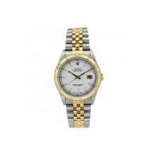 Rolex Datejust 16263 Two Tone Turnograph Watch