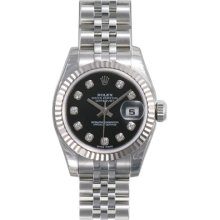 Rolex Datejust Ladies 31 Jewels Automatic Watch 179174-BKDJ