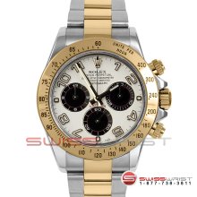 Rolex Daytona Two Tone Panda Dial 116523 40MM Model