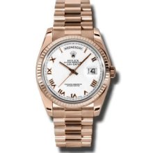 Rolex Everose President 36mm Day-Date 118235 WRP