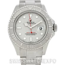 Rolex Mens Steel Platinum Yachtmaster 16622 Watch