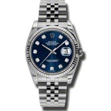 Rolex Oyster Perpetual Datejust 116234 BKSJ MEN'S Watch