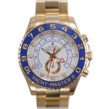 Rolex Yachtmaster II Mens Automatic Watch 116688WAO