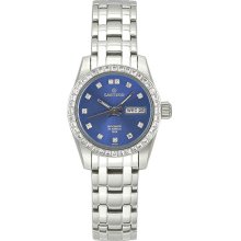 Sartego Ladies Stainless Steel Automatic Blue Dial SSBL65