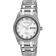 Sartego Ssmp09 Men's Watch Automatic Dress Mother Of Pearl Dial