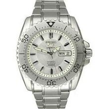 Seiko 5 Sports Automatic Silver Tone Dial