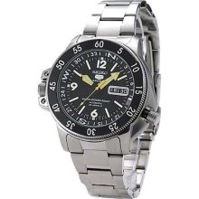 Seiko 5 Sports Automatic Atlas Diver Black Dial