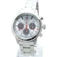 Seiko Chronograph Two Tone Gents Mens Watch SSB003P1