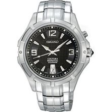 Seiko Coutura Perpetual Calendar Black Dial Men's watch #SNQ123