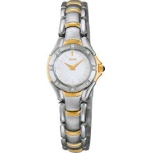 Seiko SUJ618 Seiko Lds Two tone bracelet/ white dial