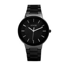 SINOBI Fashionable Quartz Women's Wrist Watch (black)