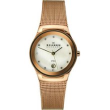 Skagen 3-Hand with Date Steel Mesh Women's watch