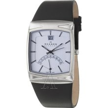 Skagen Denmark Men's Leather Watch 568LSLZI - 568LSLZI