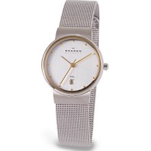 Skagen Denmark Women's Round Steel Mesh Watch Women's