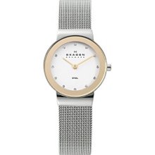 Skagen Denmark Women's Two-Tone Mesh Watch Women's