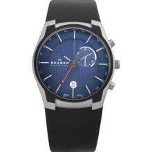 Skagen GMT/Alarm Function Blue Dial Men's watch #853XLSLN