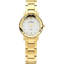 Skagen Steel Collection Mother-of-Pearl Dial Women's Watch #457SGGX