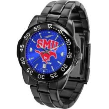 Southern Methodist Mustangs Men's Logo Watch