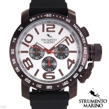 STRUMENTO MARINO SM051RBR/WH Chronograph Men's Watch