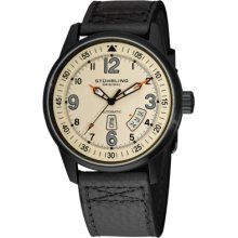 Stuhrling Original 129B2.335543 Men's Tuskegee Skymaster Automatic Bla