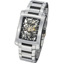 Stuhrling Original Midtown Banker Elite Mechanical Stainless Steel Bracelet Watc