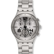 Swatch Down Grey Men's Watch YCS566G