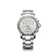 Swiss Army Chrono Classic Bracelet Watch, Silver Dial